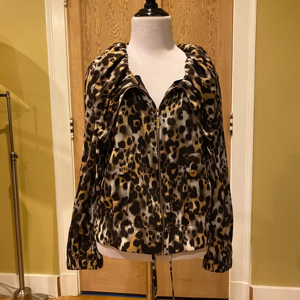 St. John animal print jacket
